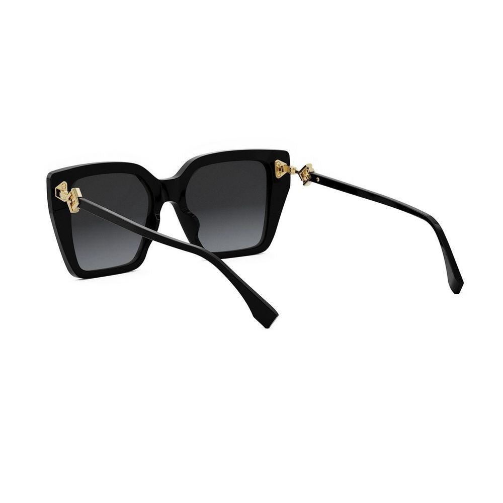 Fendi Ff Diamonds Oversized Square Ff Diamonds Sunglasses