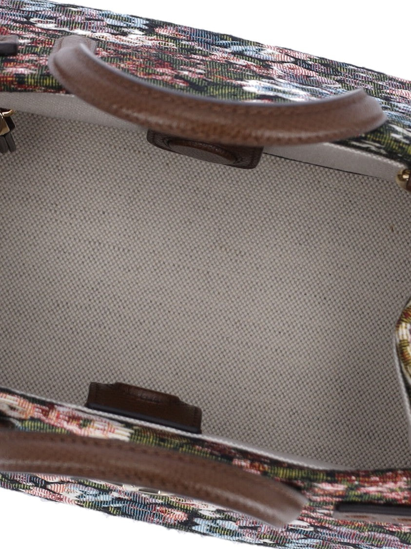 Valentino Garavani Mini Floral Tapestry Tote