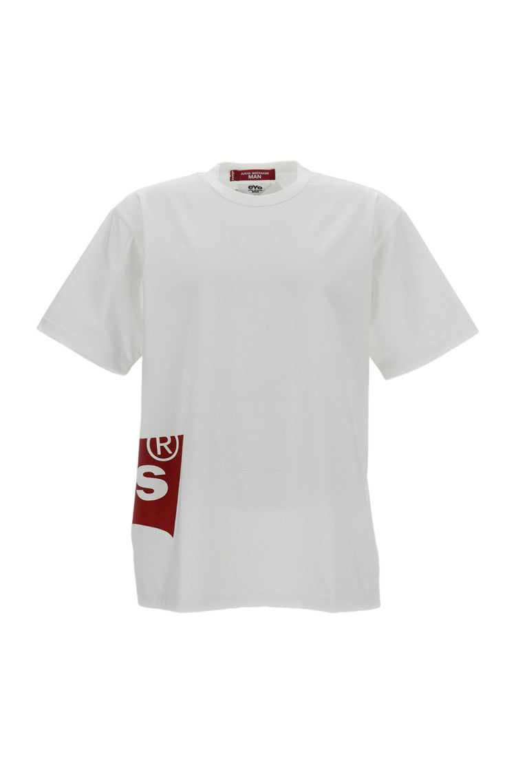 Junya Watanabe White Wide Relaxed Fit Cotton T-Shirt