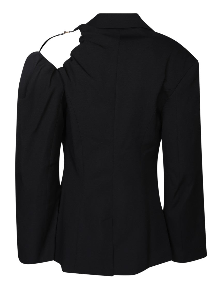 Jacquemus Asymmetric Sleeve Blazer