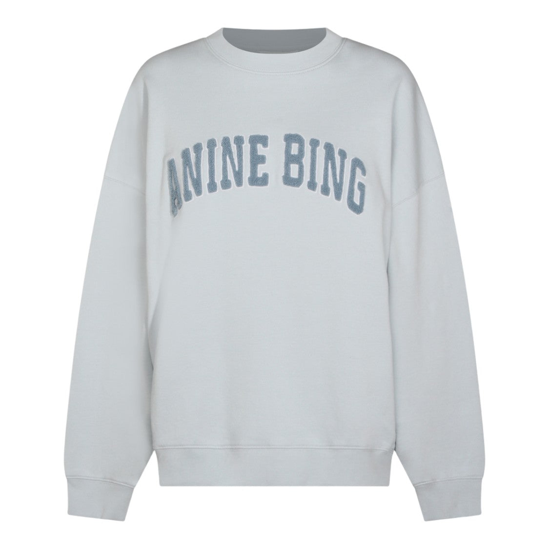Anine Bing Light Blue Relaxed Fit Sweatshirt