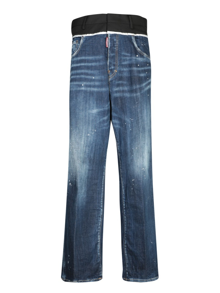 Dsquared2 Loose Distressed Jeans