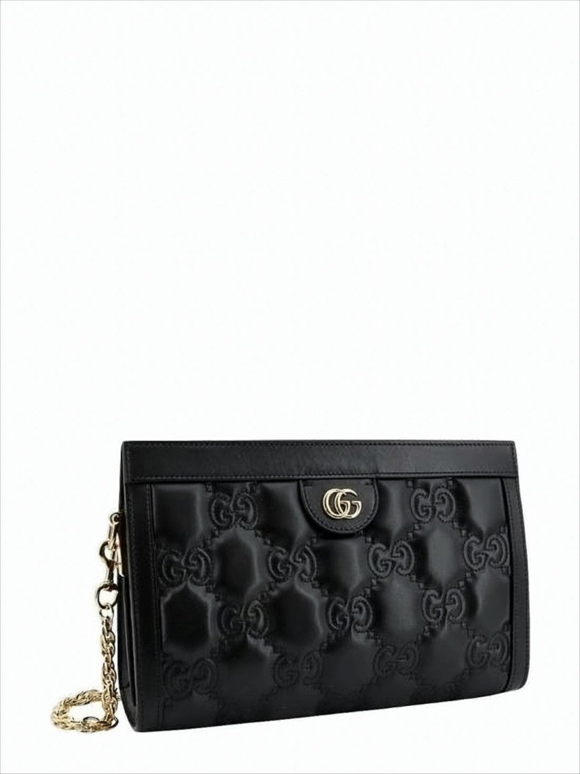 Gucci Quilted Black Shoulder Bag