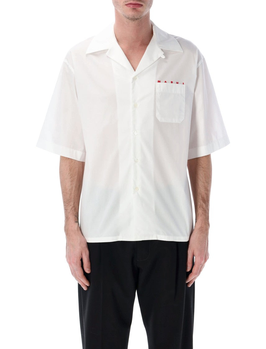 Marni Marni Boxy Cotton Poplin Shirt