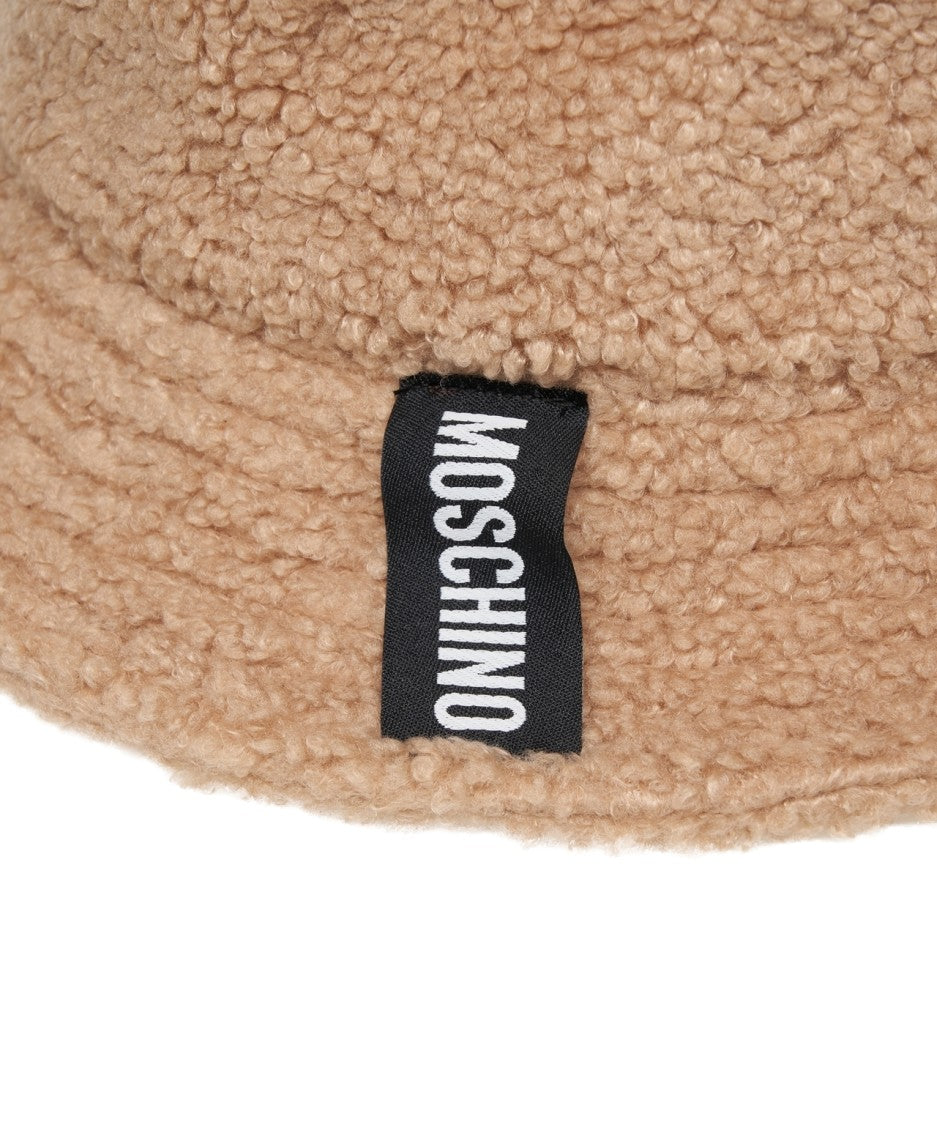 Moschino Faux Fur Bucket Hat