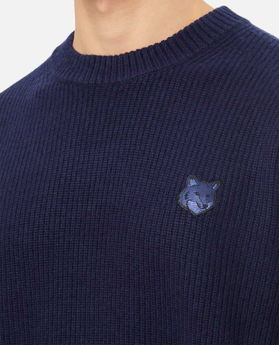 Maison Kitsuné Bold Fox Head Patch Comfort Ribbed Jumper