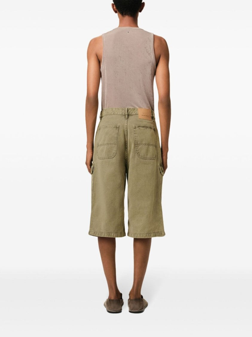 Ami Paris Utility Cargo Shorts