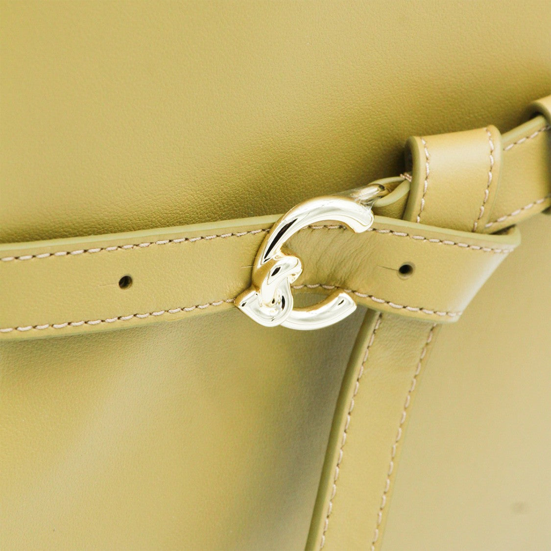 Coccinelle Structured Handbag With Rounded Top Edge