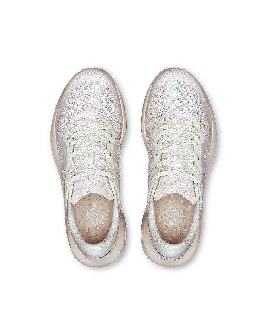 On Cloudzone Pearl Truffle Sneakers With Integrated Cushioning