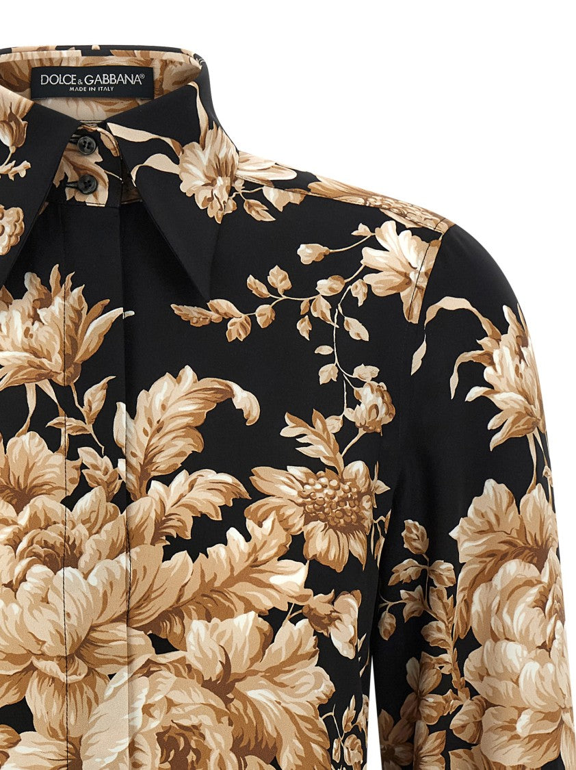 Dolce & Gabbana Charmeuse Shirt