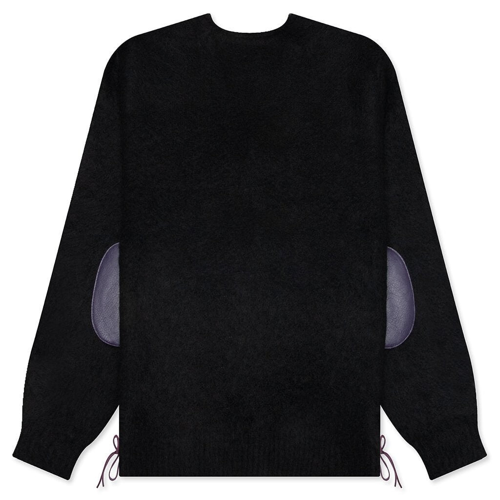 Needles Deep V-Neck Button-Down Mohair Cardigan