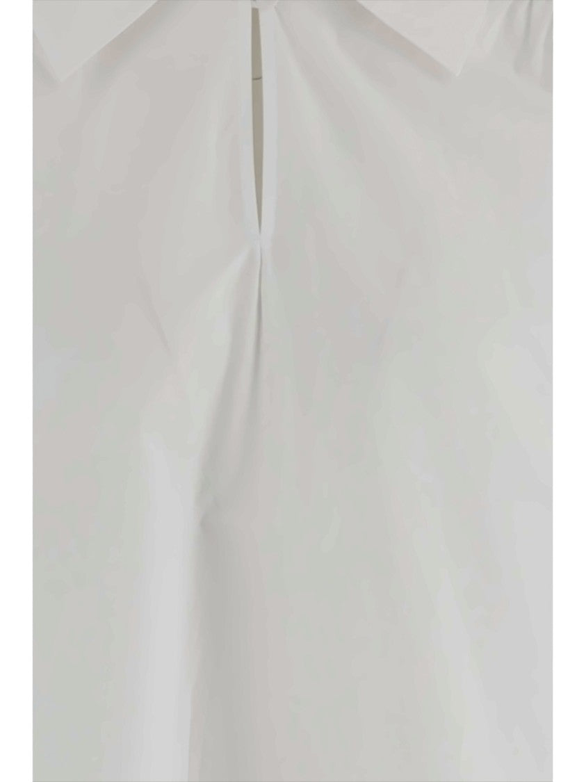 By Malene Birger Oversized White Organic Cotton Shirt