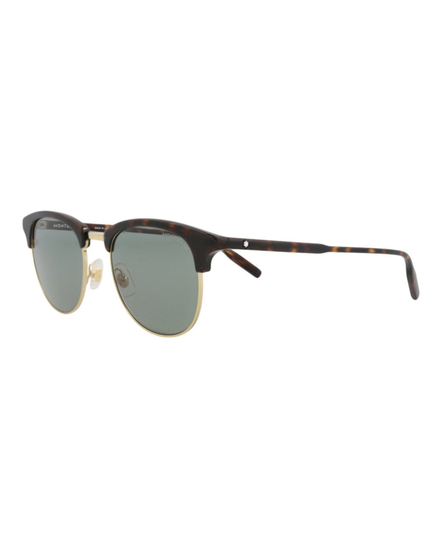 Montblanc Round-Frame Injection Sunglasses
