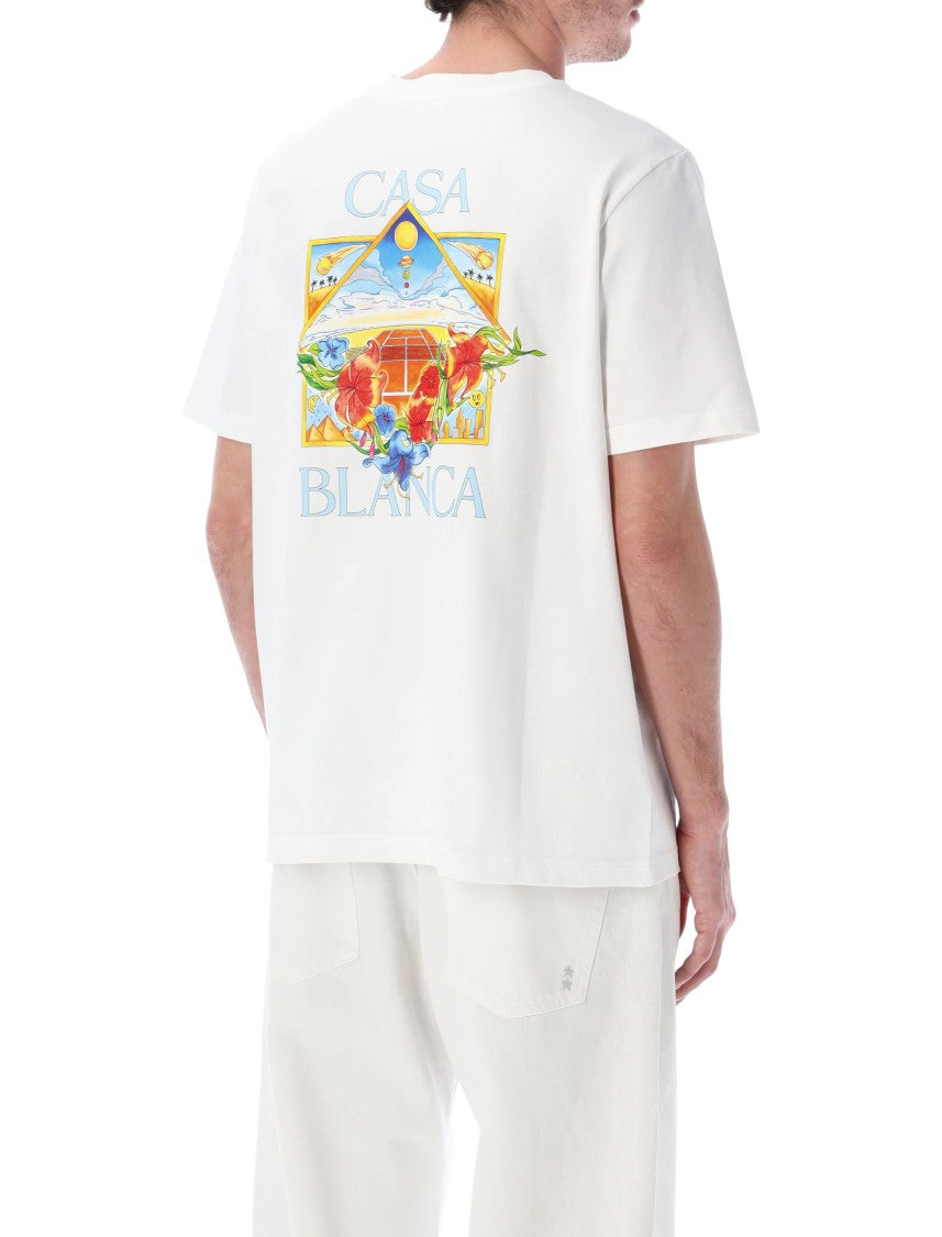 Casablanca Flower Court Icon T-Shirt