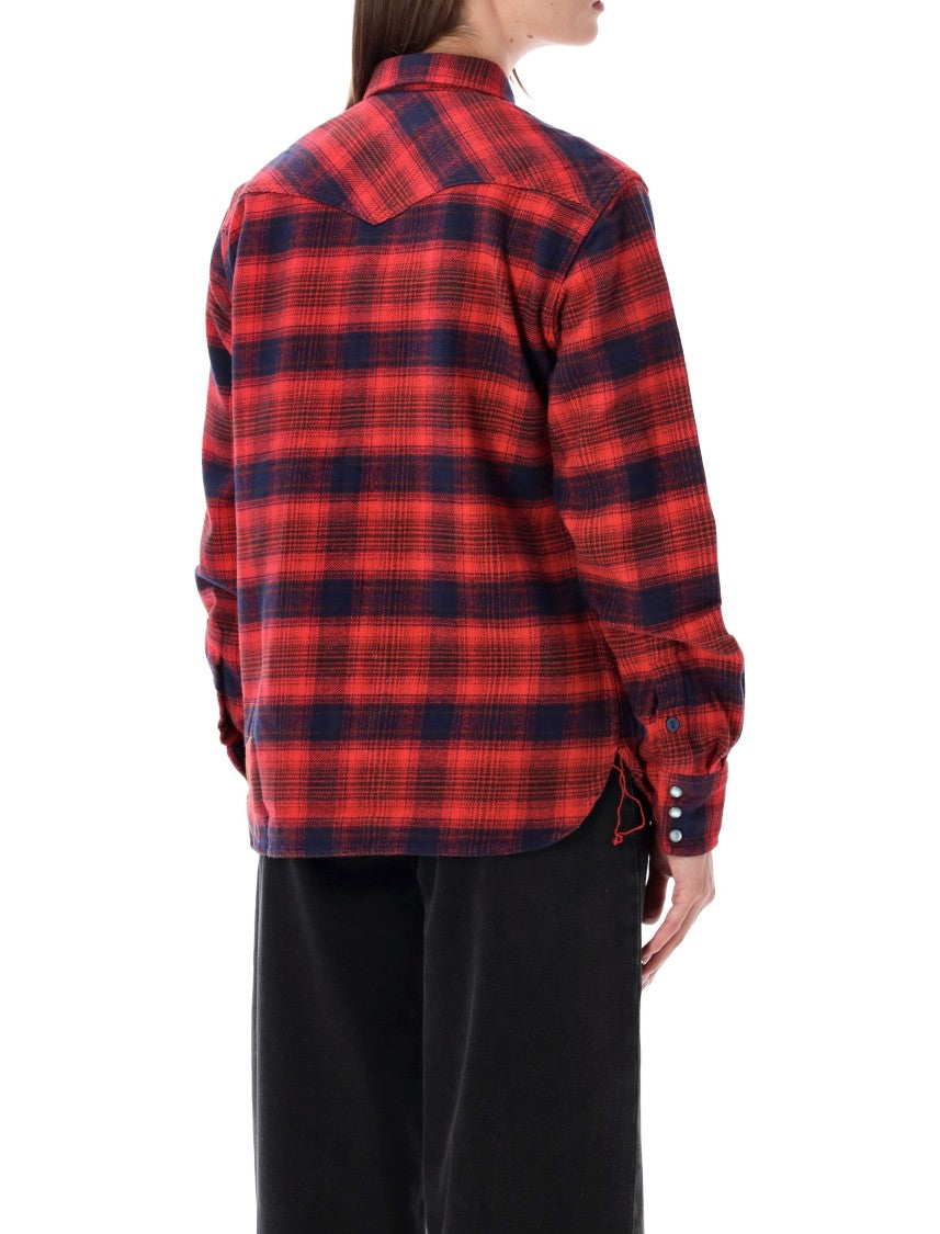 Fortela Checkered Flap-Pocket Texan Shirt