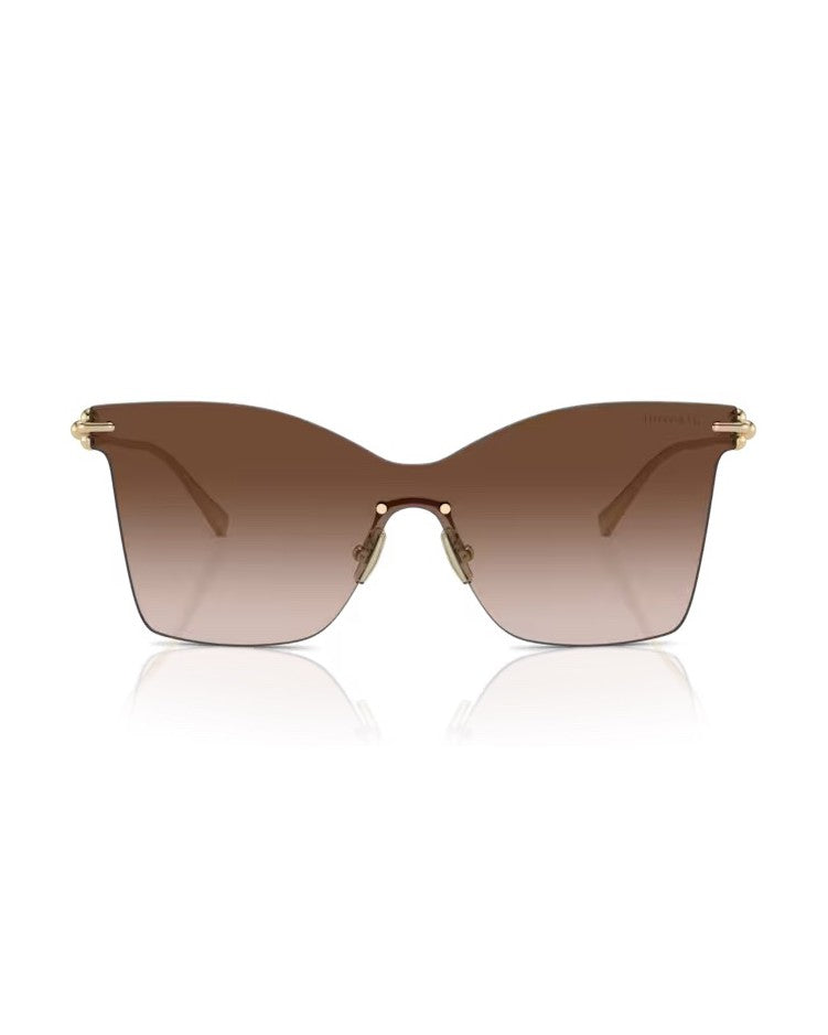 Tiffany & Co. Butterfly-Shaped Sunglasses With Rimless Design