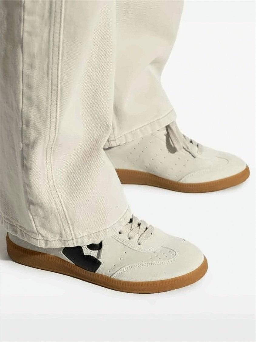 Isabel Marant Low-Top Calf Leather Sneakers