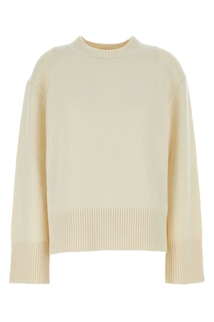 Camilla And Marc Ivory Wool Blend Ash Oversize Sweater