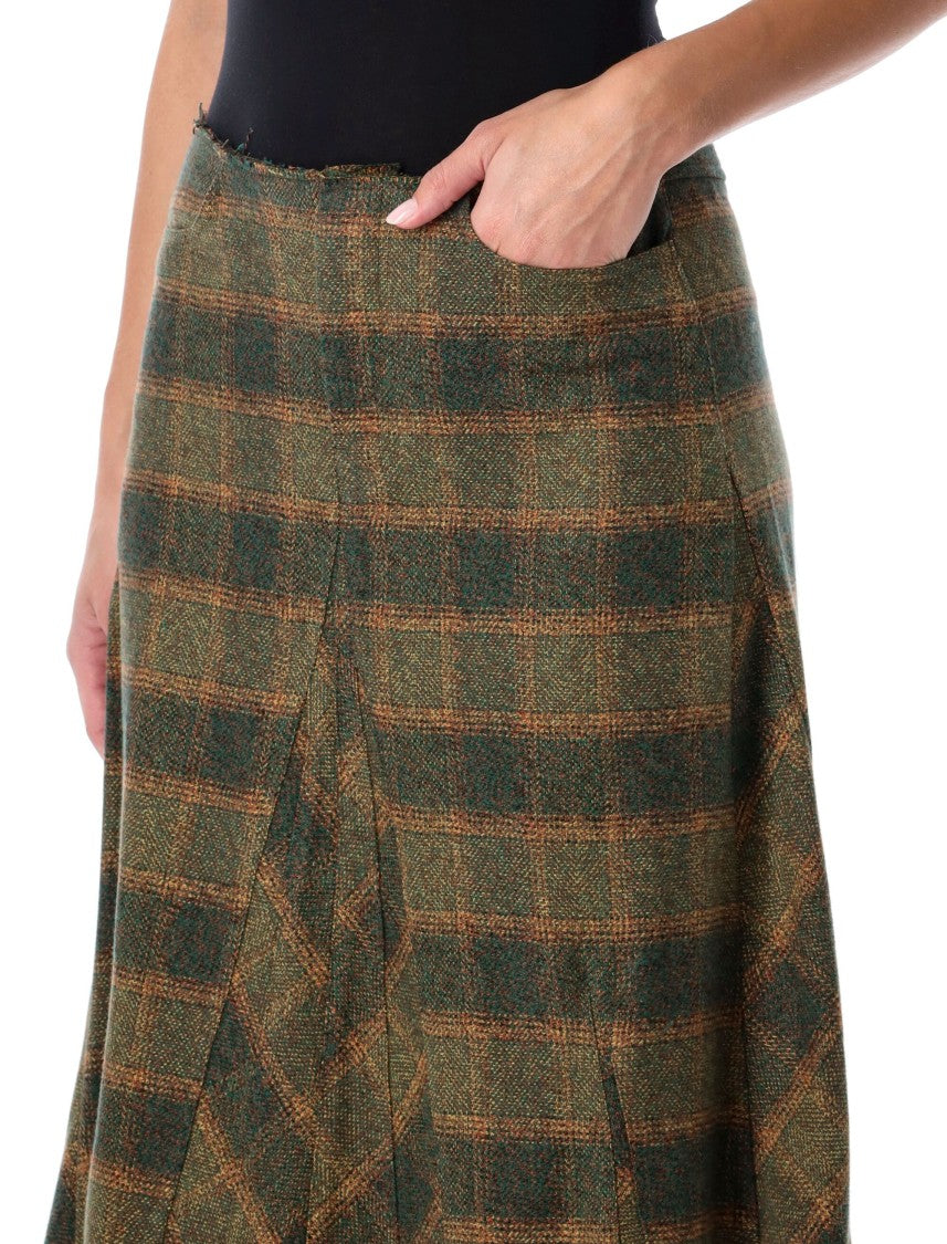Our Legacy Rebel Check Skirt