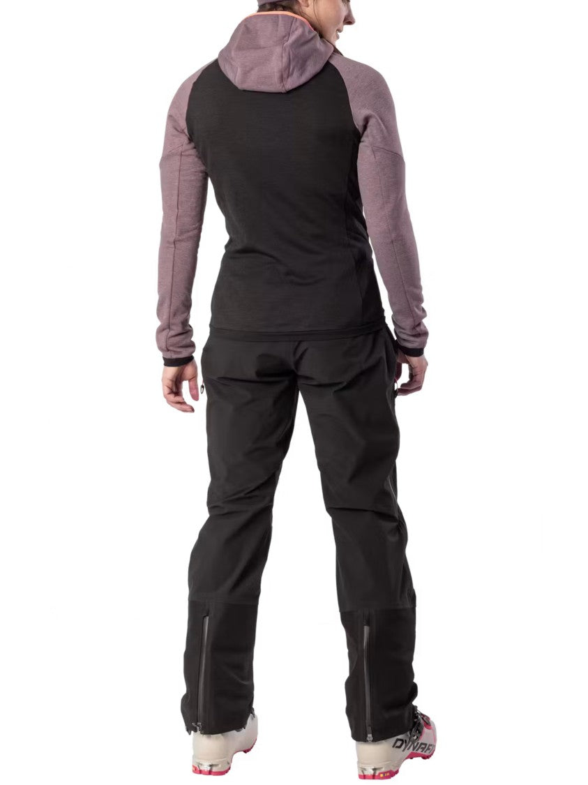 Dynafit Hooded Jacket With Fitted Silhouette And Contrasting Sleeves