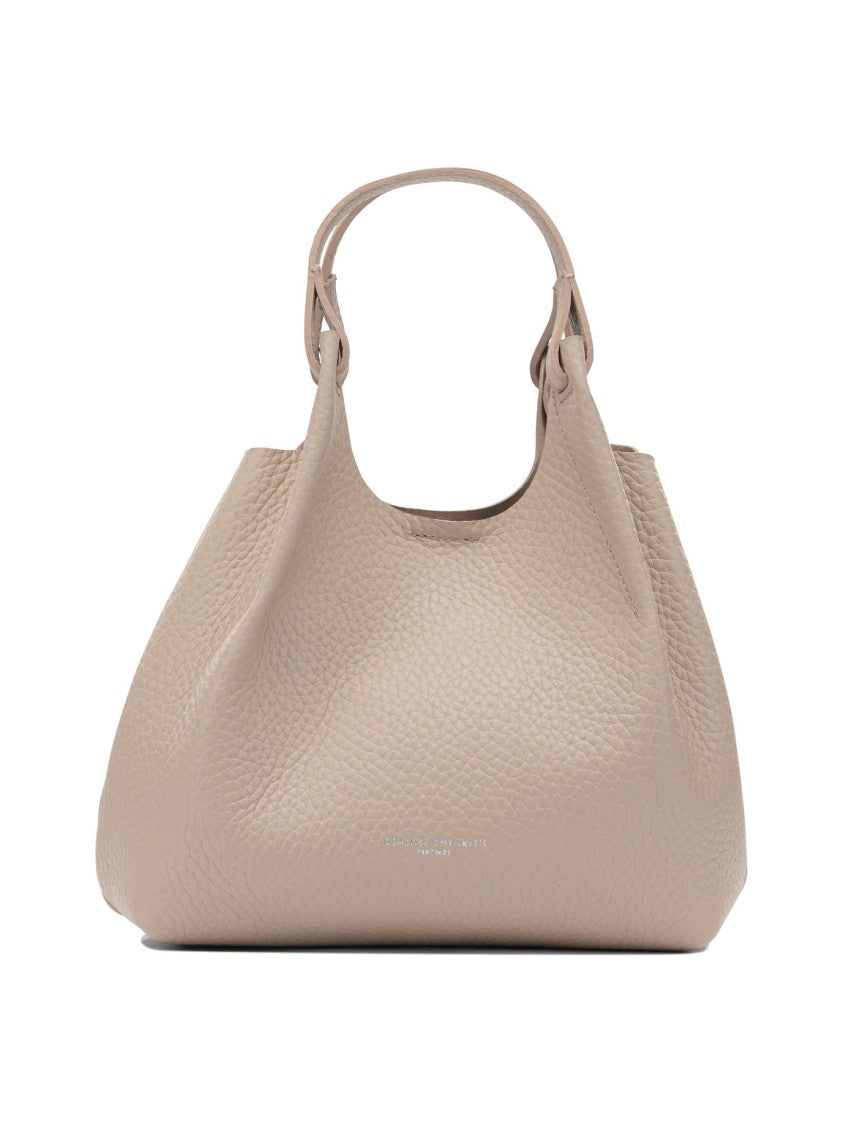 Gianni Chiarini Pebbled Leather Shoulder Bag With Spacious Interior