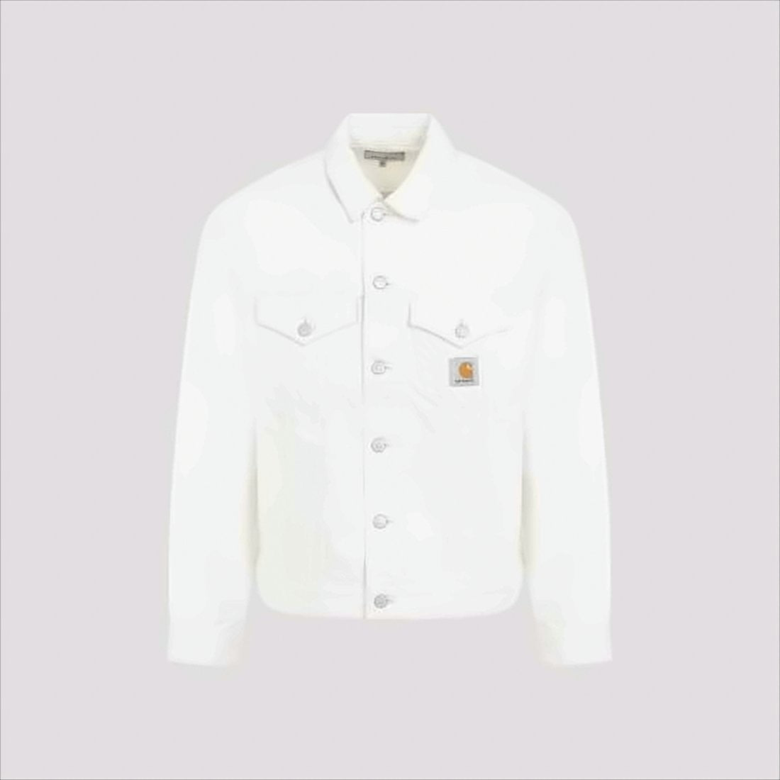 Carhartt Wip Classic Denim Jacket With Button-Up Front