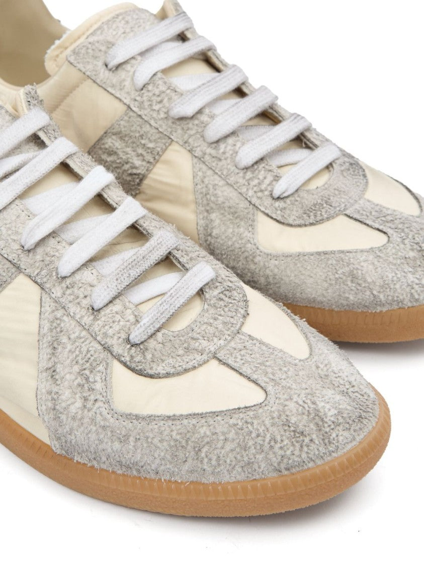 Maison Margiela Light Beige Almond Toe Replica Sneakers