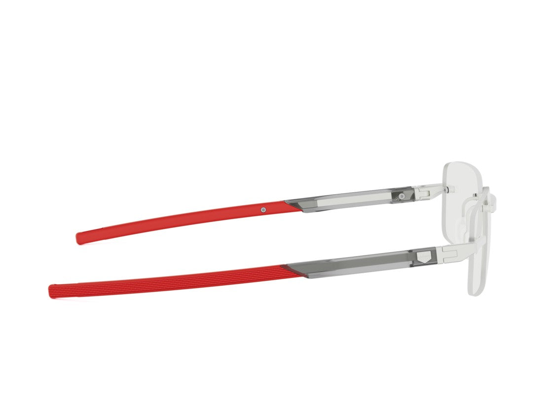 Tag Heuer Th50054u Red Rimless Rectangular Eyeglasses