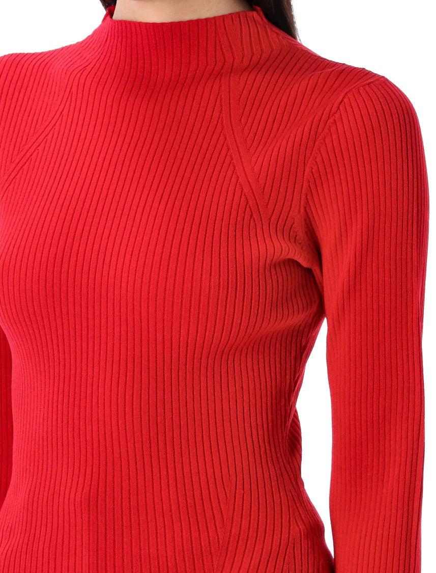 Rotate Knit High Neck Top