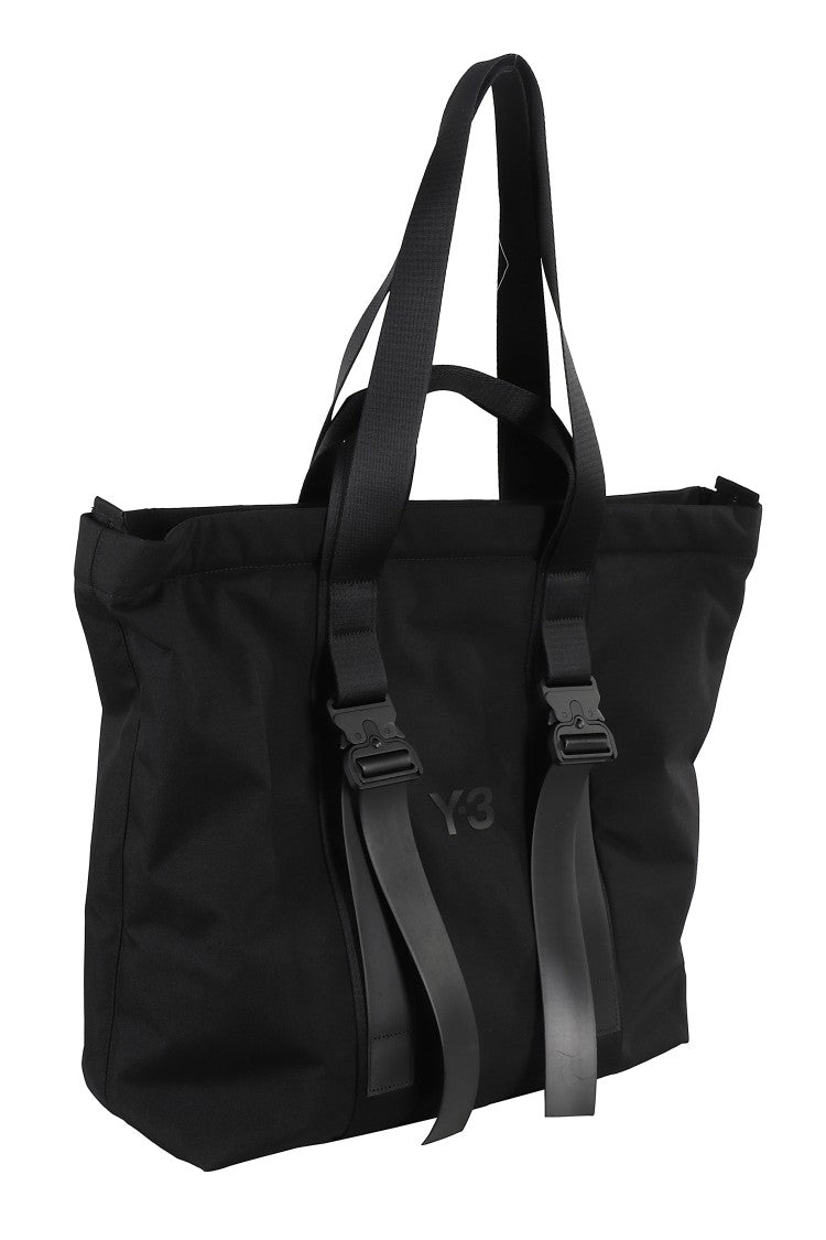 Y-3 Minimalist Black Tote Bag