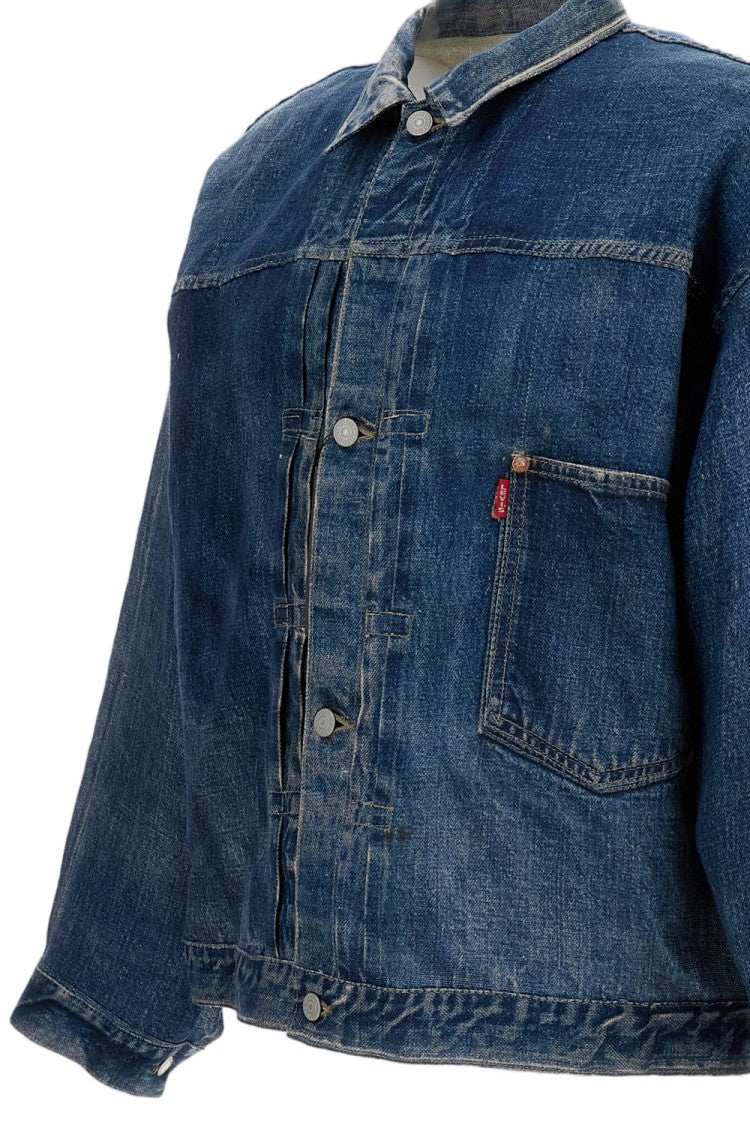 Junya Watanabe Denim Printed Jacket