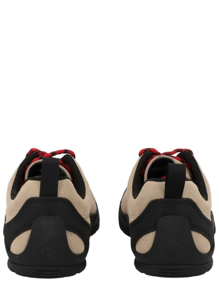 Keen Beige Bold Lace Contrast Sole Sneakers
