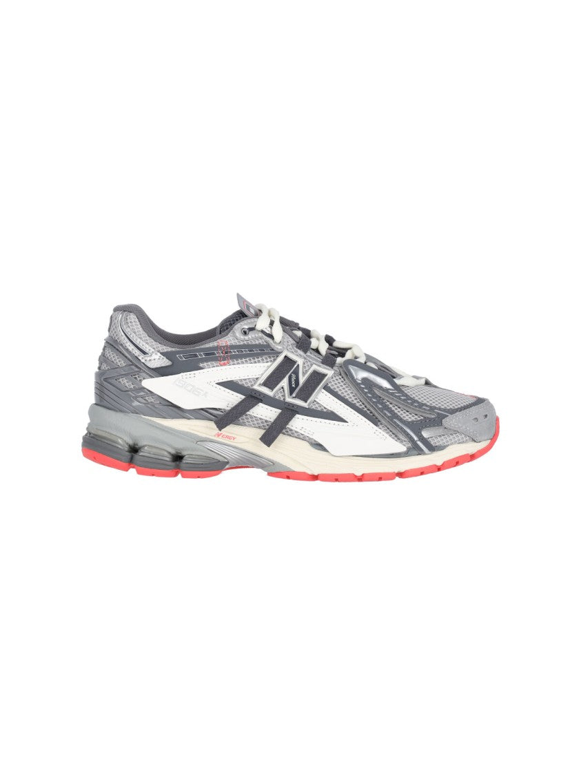New Balance Silver 1960A Mesh Suede Sneakers