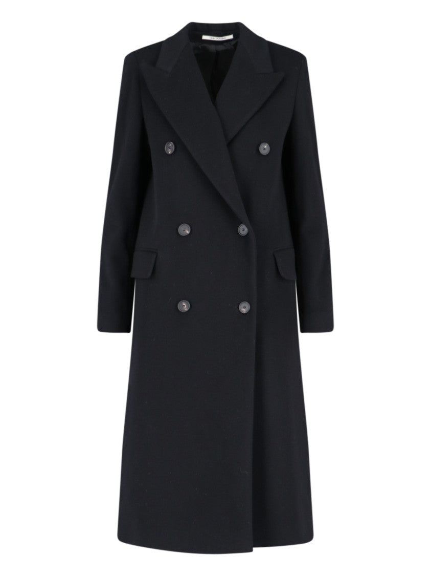 Tagliatore Jole Double-Breasted Midi Coat