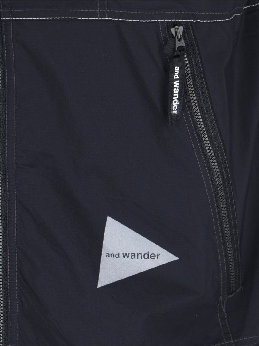 And Wander "Pertex Wind" Gilet – Black