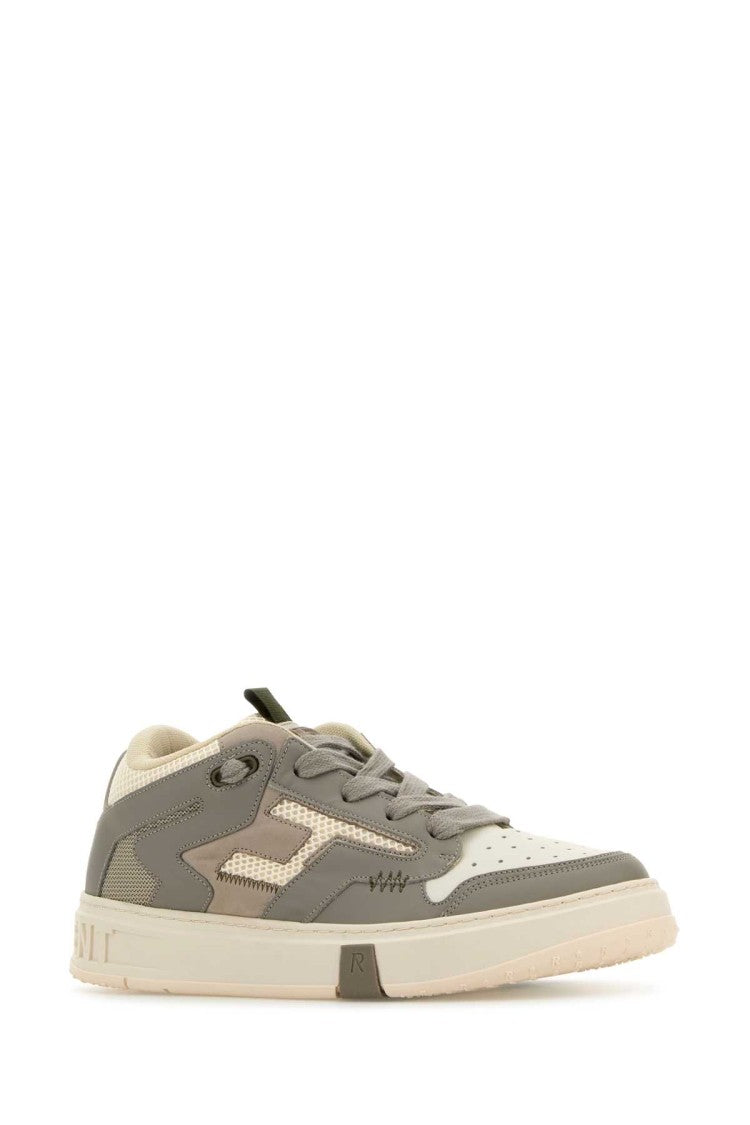 Represent Multicolor Leather And Mesh Reptor 2 Sneakers