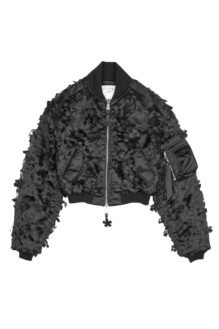Cecilie Bahnsen Laser Cut Nylon Jacket