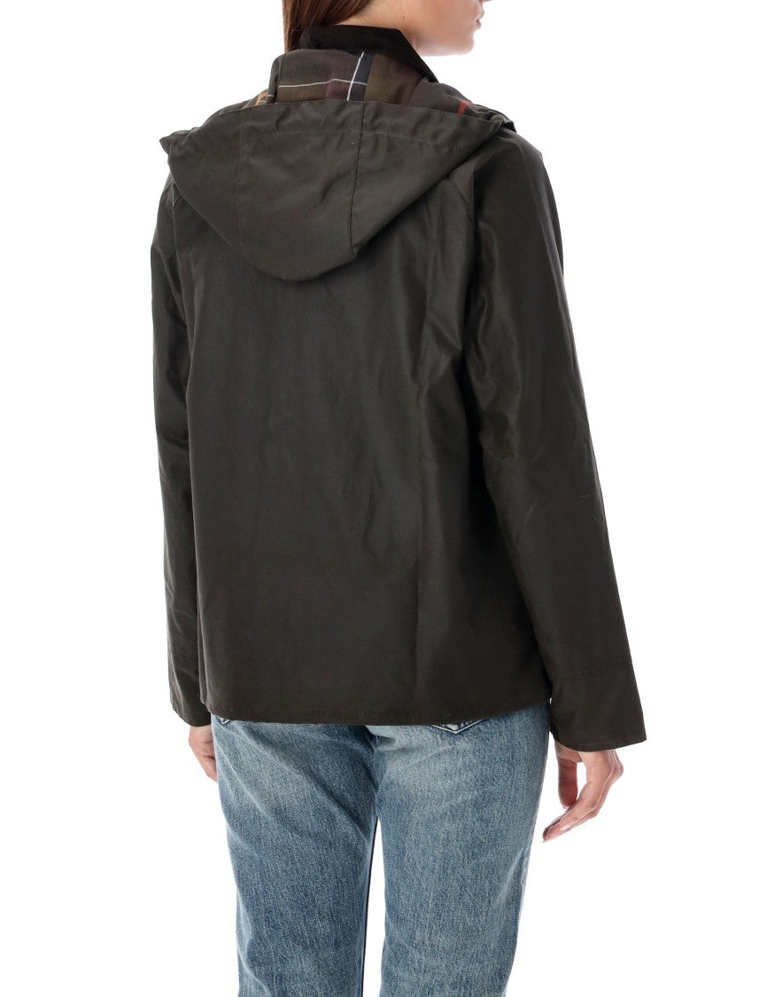 Barbour Avon Structured Black Short Jacket