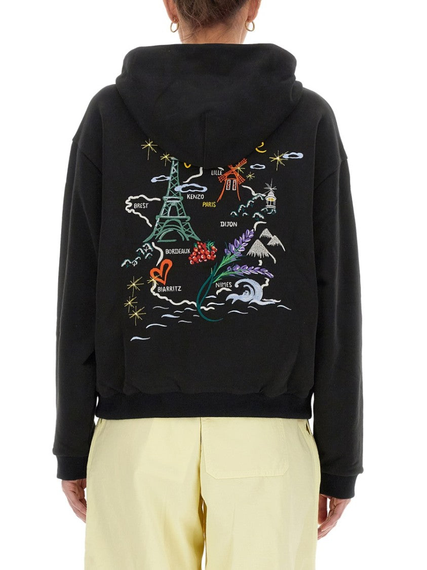 Kenzo Reversible Cotton Sweatshirt