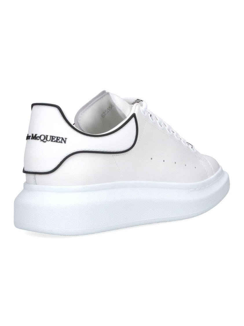 Alexander Mcqueen Chunky Sole Sneakers With Smooth White Upper