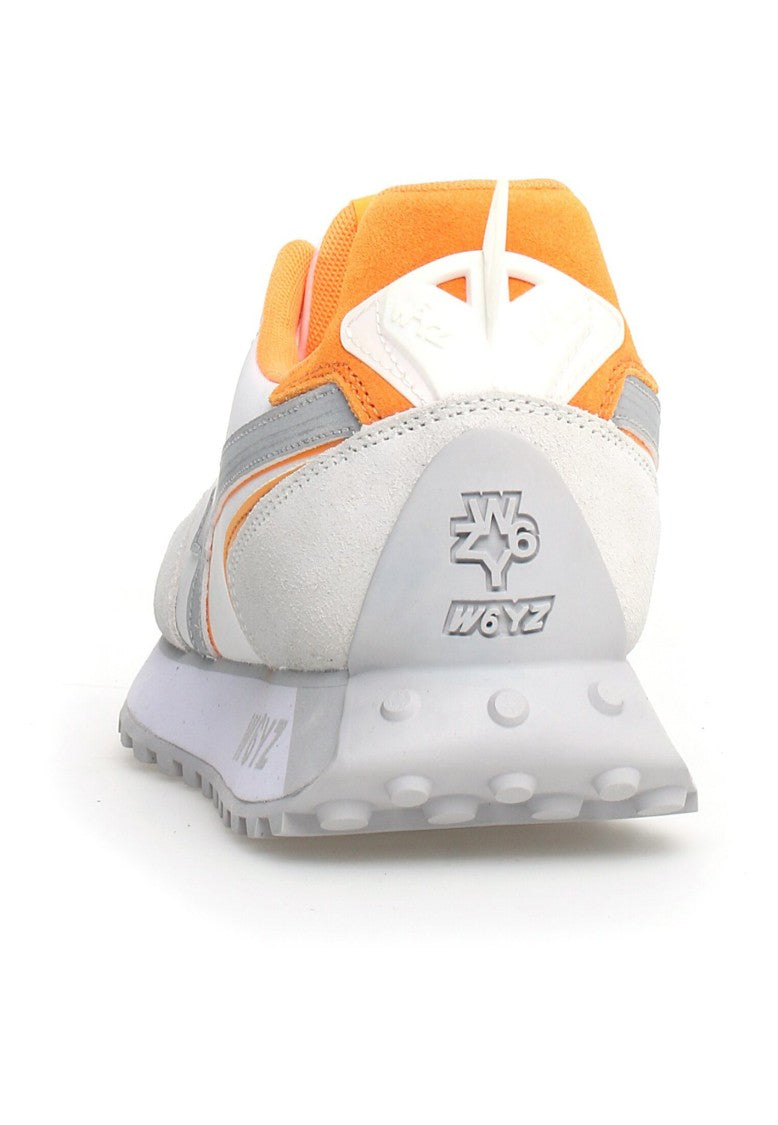 W6yz Technical Fabric Sneakers Suede Inserts Urban
