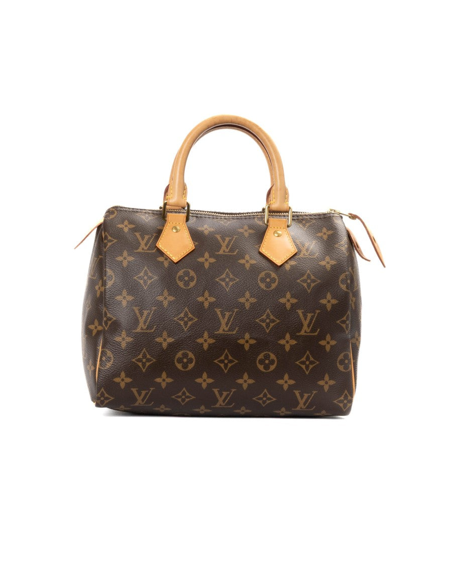 Louis Vuitton Speedy 25 Monogram Handbag With Gold-Tone Hardware