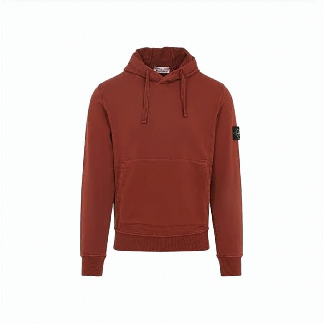 Stone Island Classic Pullover Hooded Sweatshirt With Distinctive Patch Detail