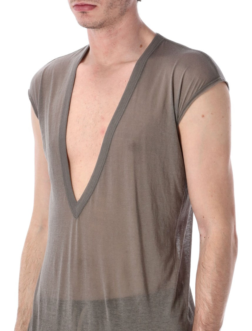 Rick Owens Dylan T With Deep V Neck