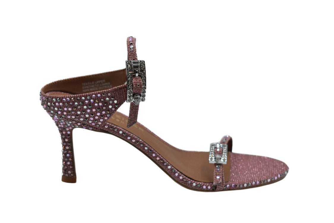 Kurt Geiger Rhinestone-Embellished Open-Toe Pumps With Stiletto Heel