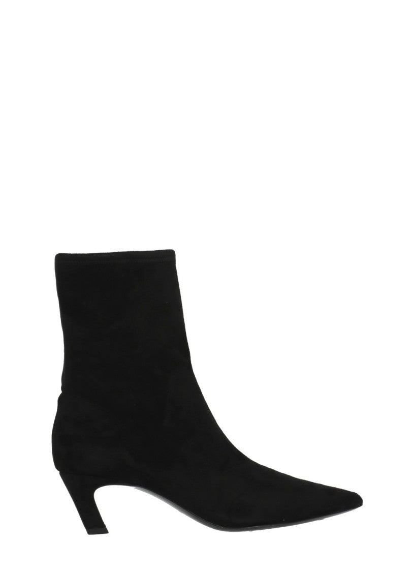 Ash Black Viva Pointed-Toe Boots