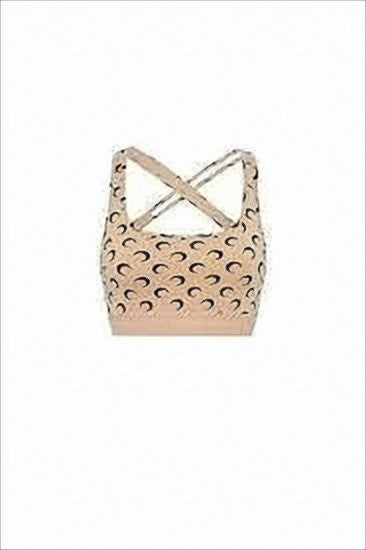 Marine Serre Sleeveless Crop Top