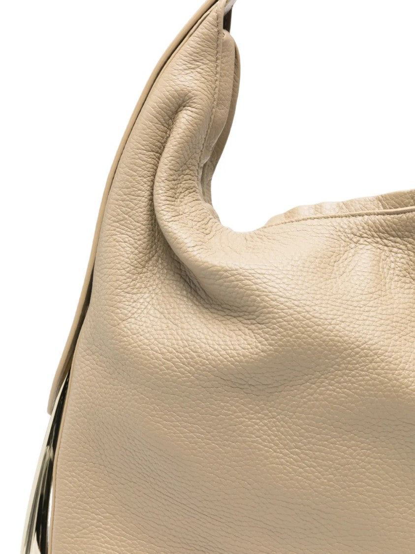Benedetta Bruzziches Structured Top Handle Detachable Shoulder Handbag