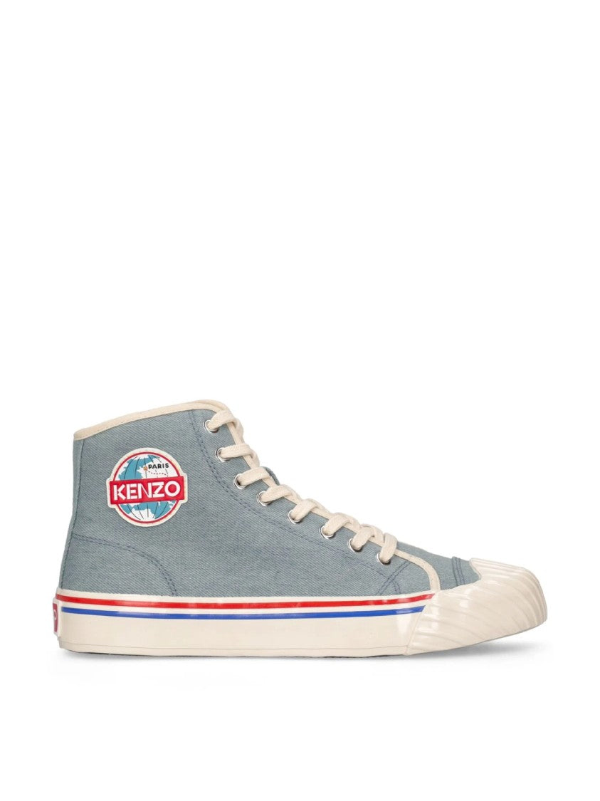 Kenzo Kenzoschool Logo High-Top Sneakers