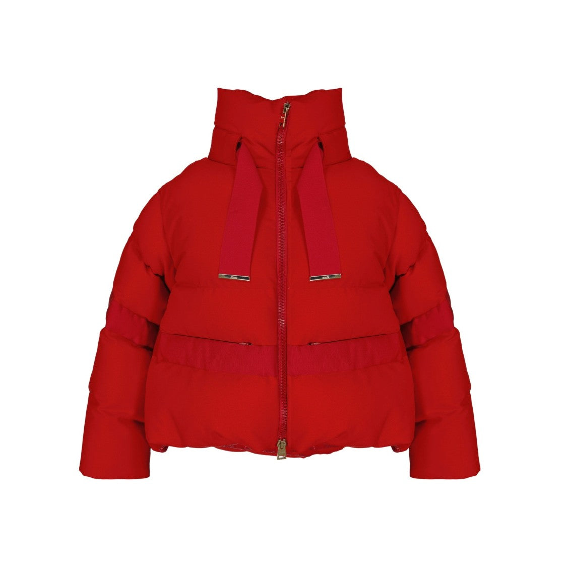 Herno High-Neck Down Jacket With Quilted Design